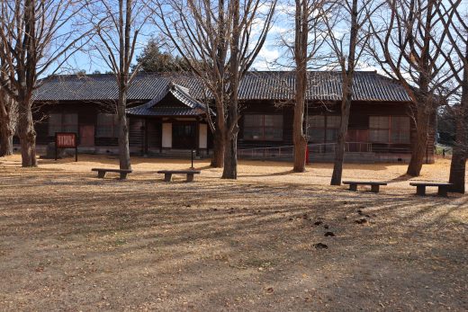 県立水戸農学校の開校を記念して 2025年時点の写真