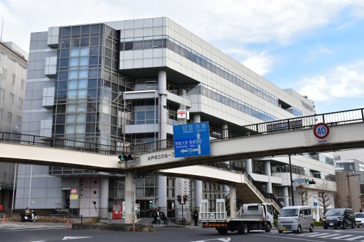 水戸郵便局＝昭和10年ころ 2025年時点の写真