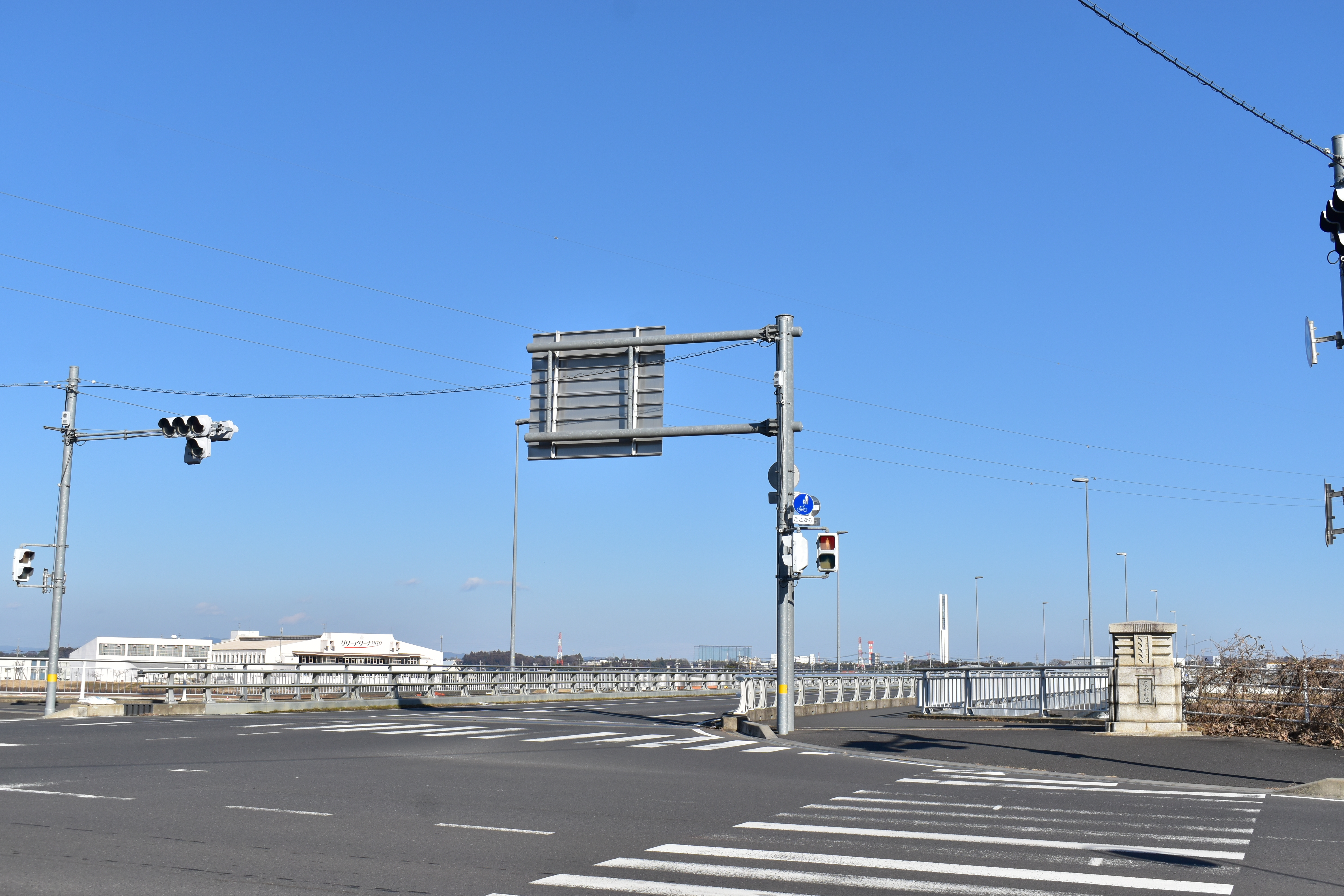 開通直後の水府橋 2025年時点の写真