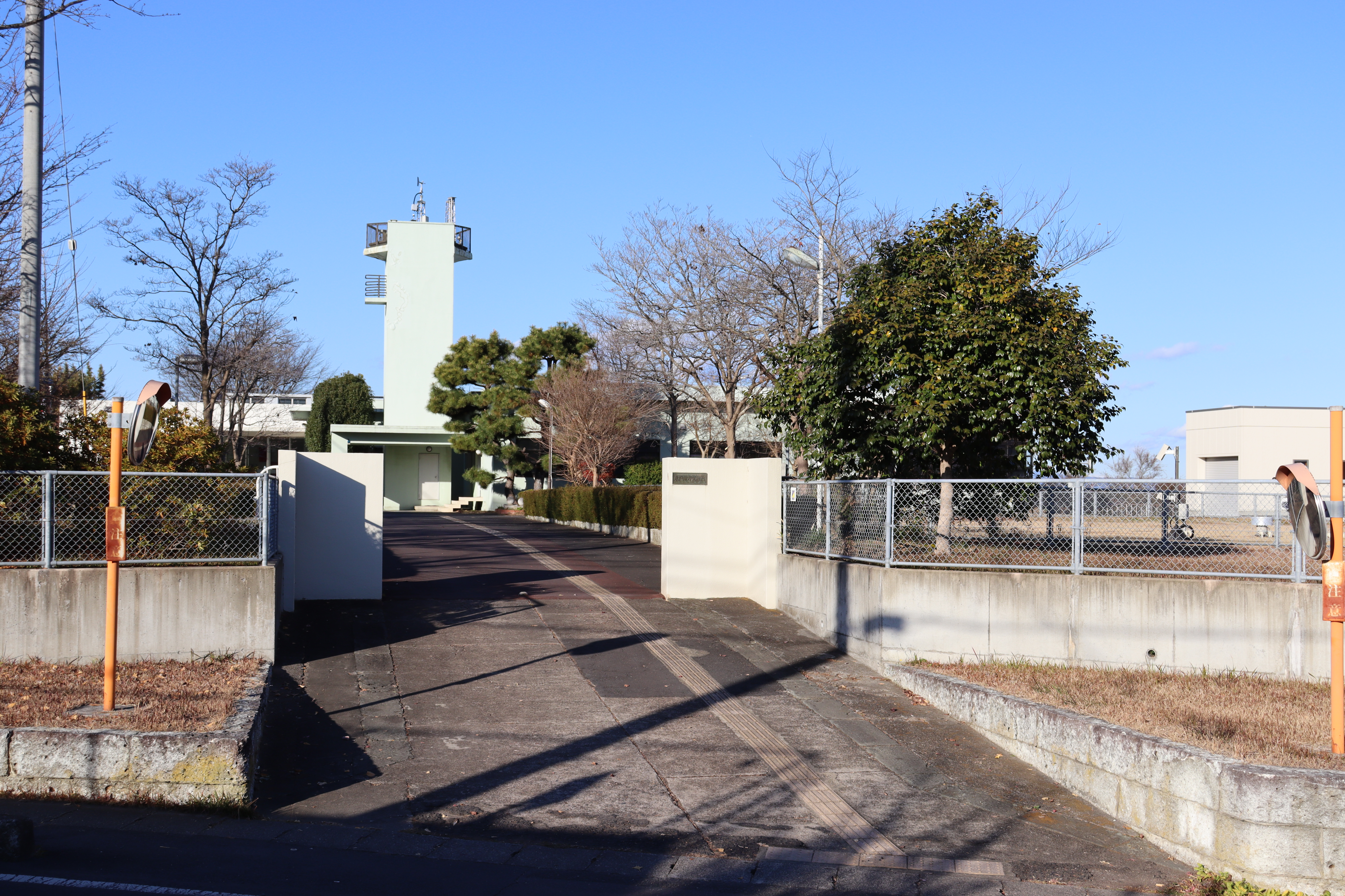 水戸測候所＝昭和10年ころ 2025年時点の写真